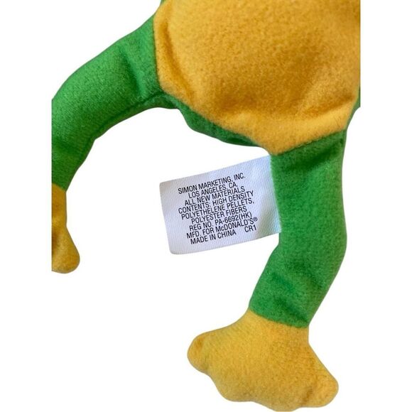 Lot of 3 Smoochy The Frog Ty Teenie Beanie  Knit Socks Finger Puppet - Picture 9 of 15